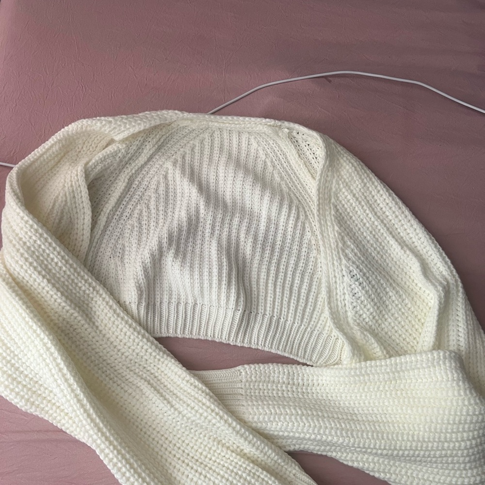 Elegant Cream Women's Sweater